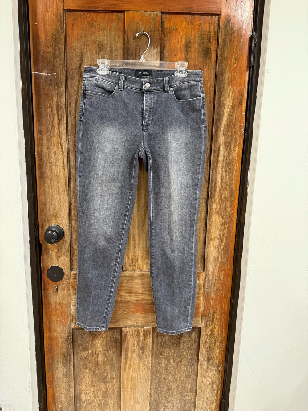 Talbots Women's Skinny Jeans in Washed Gray